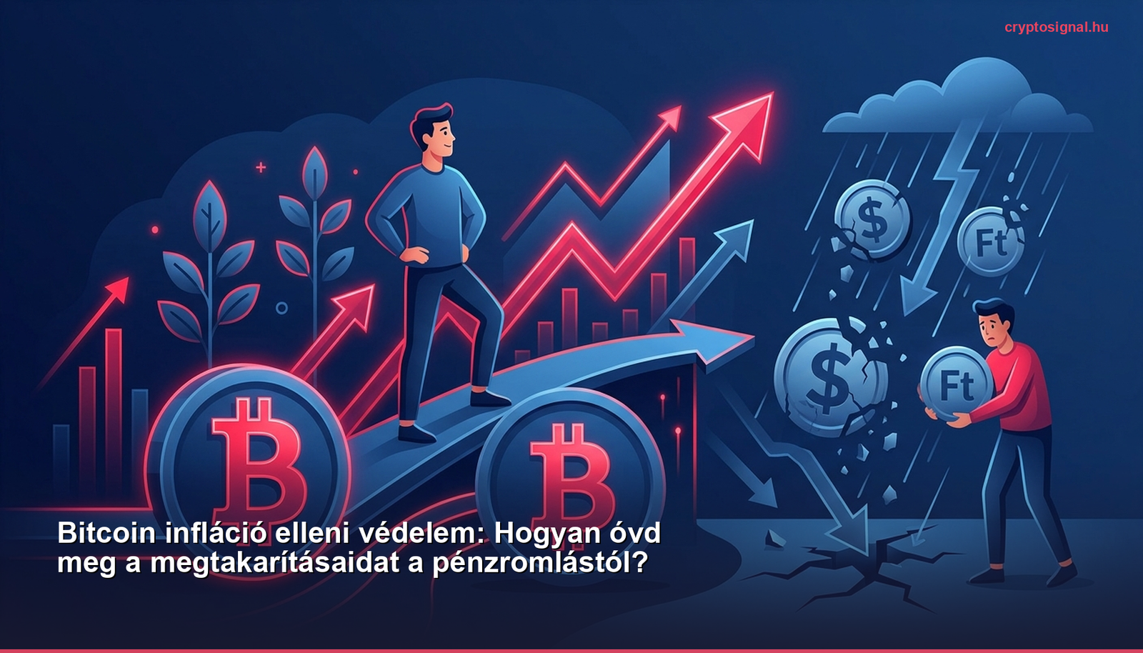 Bitcoin infláció elleni védelem: Hogyan óvd meg a megtakarításaidat a pénzromlástól?
